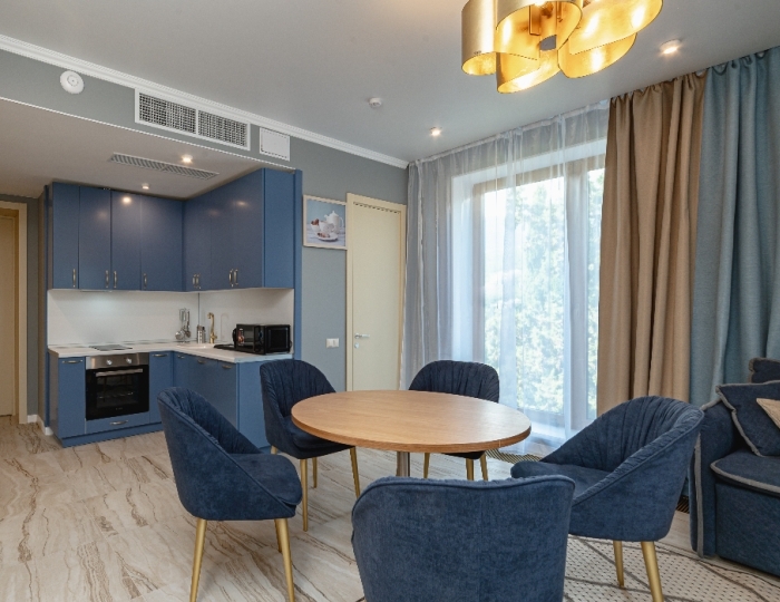 4-мест. 3-комн. апартамент, корп. 6 - Санаторий «Днепр» Гаспра